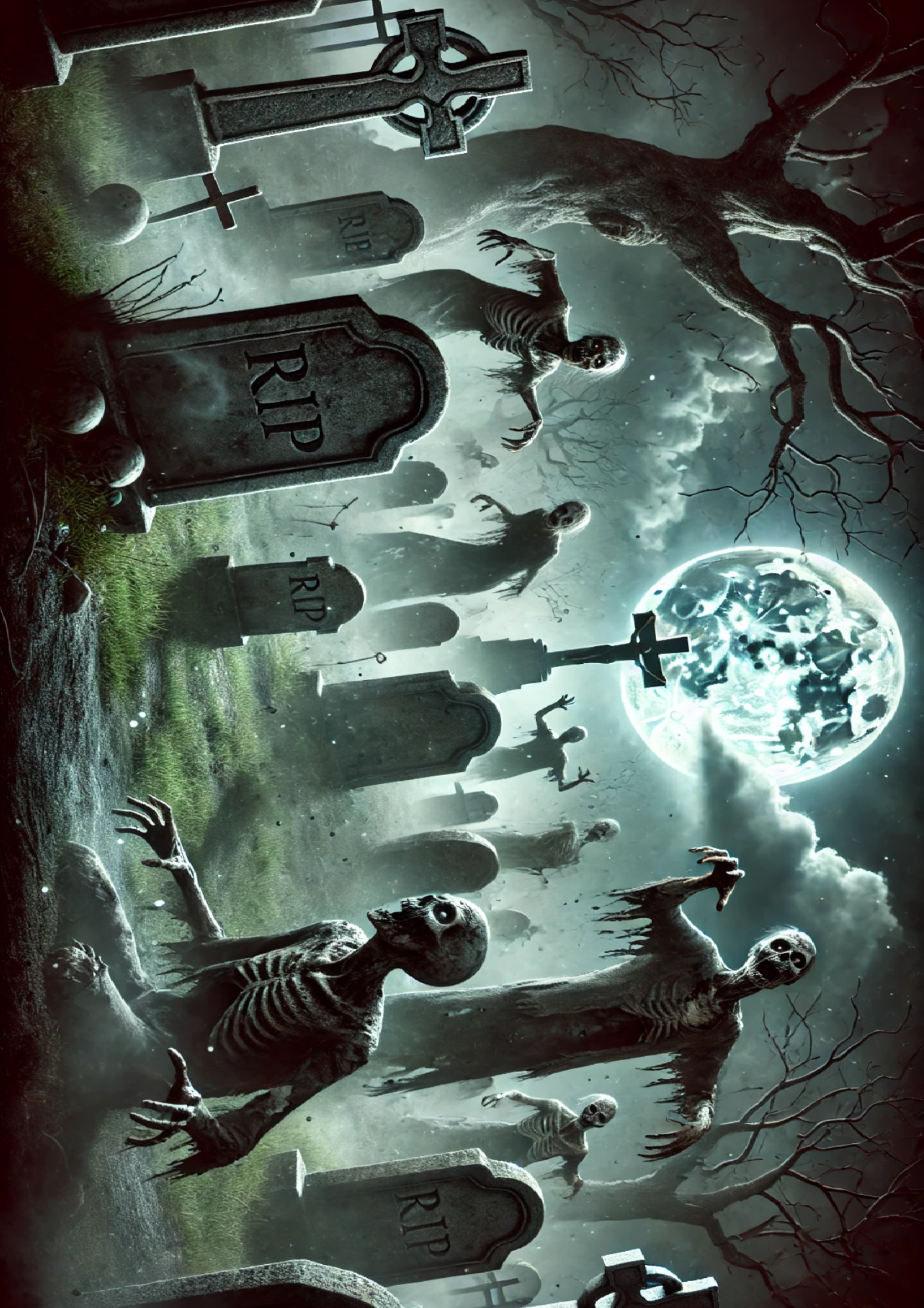 Sticker Sheet / Greeting Card – Zombie Full Cat. No. 1663