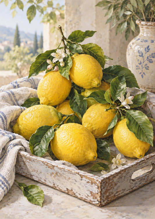 Sticker Sheet / Greeting Card – Lemons Full Cat. No 10550
