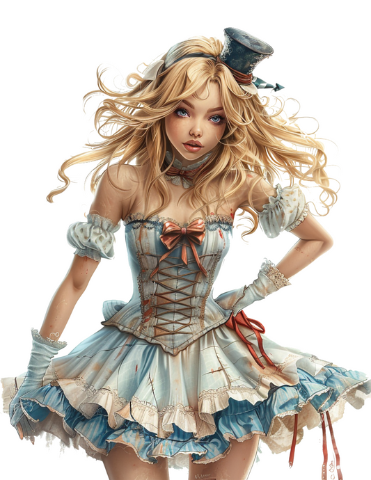 Sticker Sheet – Alice In Wonderland Full Cat. No. 4627