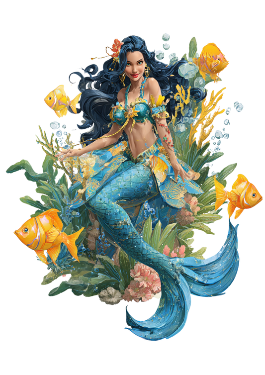 Sticker Sheet Mermaid Full Cat. No. 5127