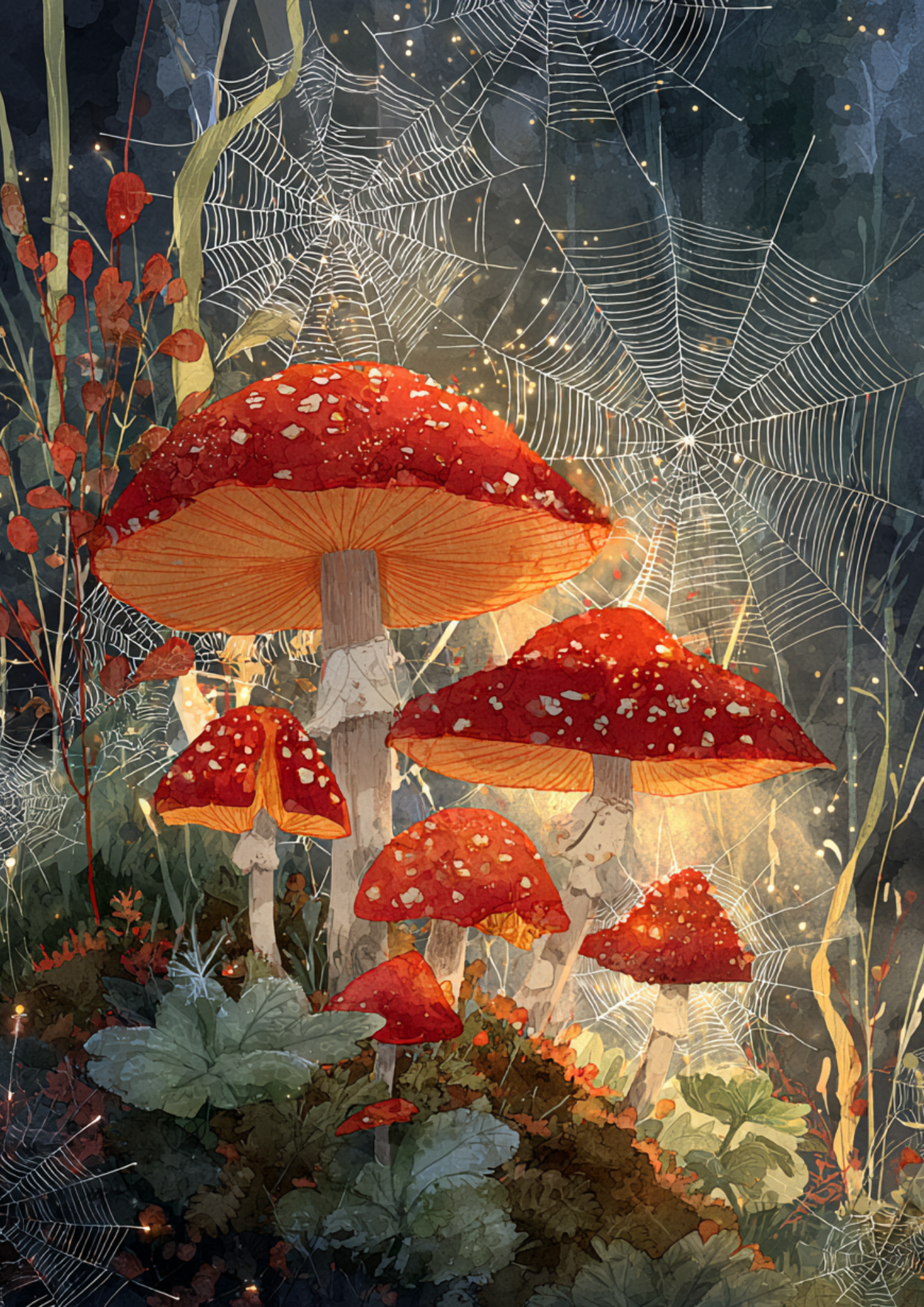 Sticker Sheet Toadstools Full Cat. No. 5147