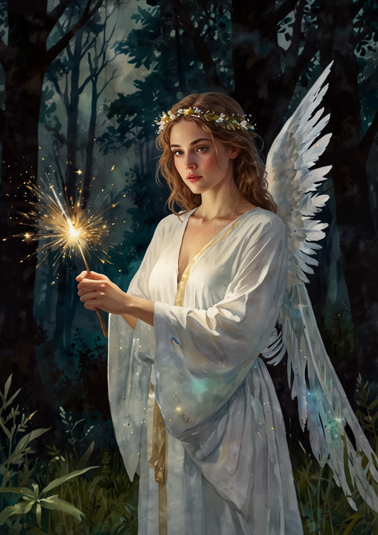 Sticker Sheet / Greeting Card – Angel Full Cat. No. 5239