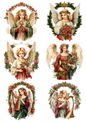 Sticker Sheet / Greeting Card – Angels Collage Cat. No. 5625