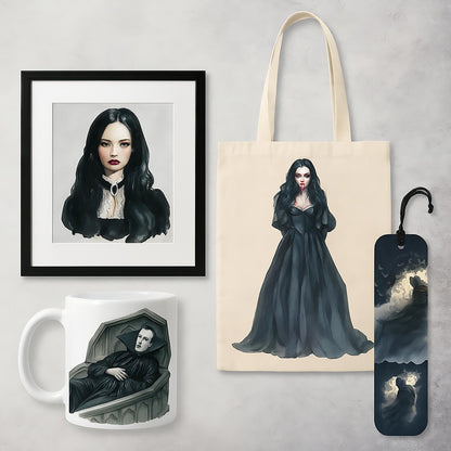 Watercolor Vampire Clipart Bundle: 30 PNG, Halloween Graphics (4096x4096 px, 300 DPI)