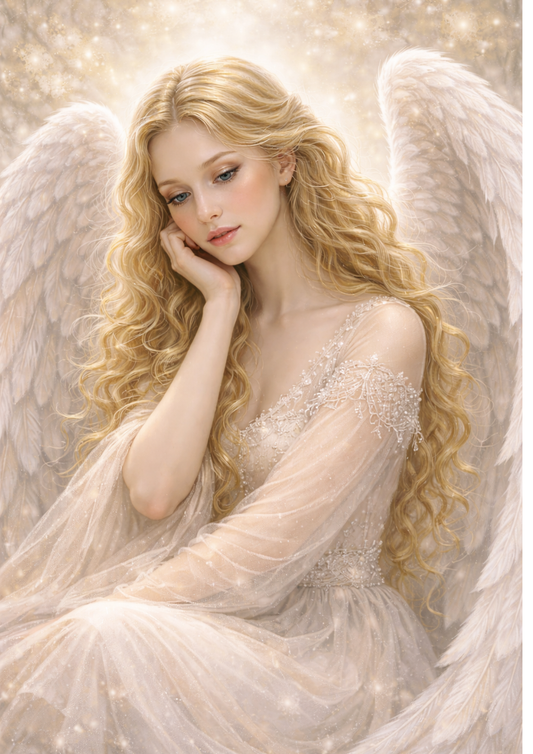 Sticker Sheet / Greeting Card – Angel Full Cat. No. 8372
