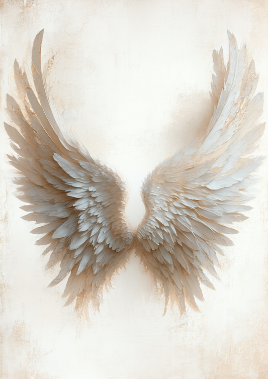 Sticker Sheet / Greeting Card – Angel Wings Full Cat. No. 8705