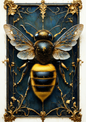 Sticker Sheet / Greeting Card – Gothic Bee Full Cat. No. 8725