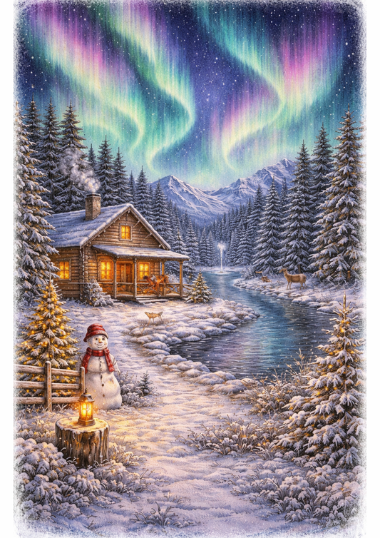 Sticker Sheet / Greeting Card – Winter Harmony Full Cat. No. 9173