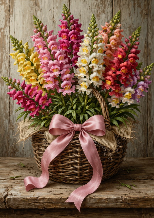 Sticker Sheet / Greeting Card – Bouquet of Gladioli Full Cat. No. 9183