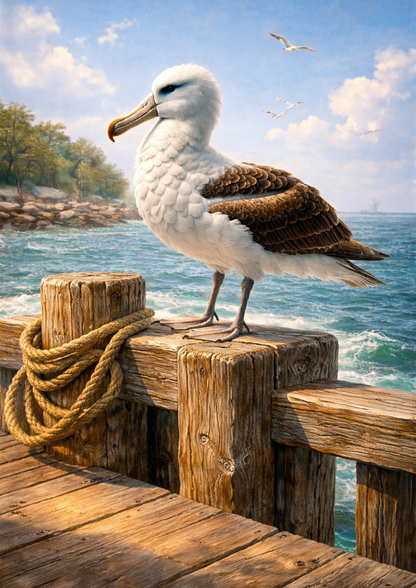 Sticker Sheet / Greeting Card – Seagull Full Cat. No. 9188