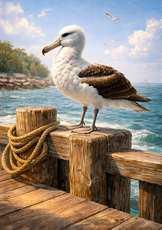 Sticker Sheet / Greeting Card – Seagull Full Cat. No. 9188