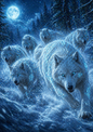 Sticker Sheet / Greeting Card – Wild Soul - Wolves Full Cat. No.9345
