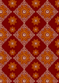Sticker Sheet / Greeting Card – Moroccan Tile Pattern Full Cat. No. 9779