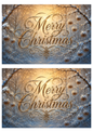 Sticker Sheet / Greeting Card – Merry Christmas Sign Collage Cat. No. 9858