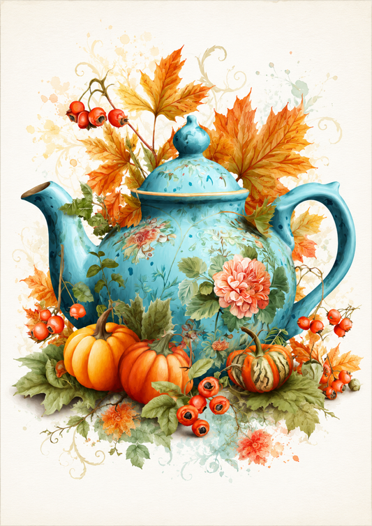 Sticker Sheet / Greeting Card – Halloween Kettle Full Cat. No. 9870