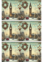 Stickerbogen – Big Ben Weihnachtszeit-Collage Kat. Nr. 2801