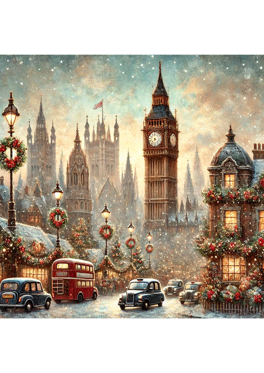 Sticker Sheet – Big Ben Christmas Time 3 Full Cat. No. 2806
