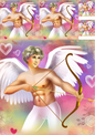 Wall Art Poster / Greeting Card / Sticker Sheet – Eros Collage Cat No. 903