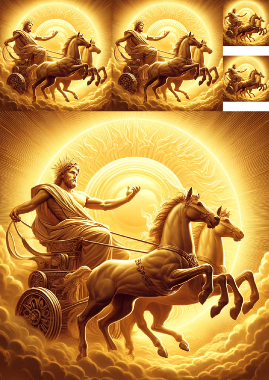Klistremerkeark – Helios Collage Kat. nr. 909