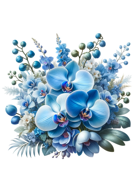 Sticker Sheet – Bouquet of Orchids Full Cat No. 729