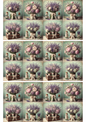 Stickerbogen Lavendelsträuße Collage Kat. Nr. 1856