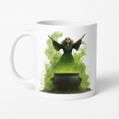 Witch with Cauldron Cliparts – 16 PNG Watercolor Illustrations – Halloween Witches, Transparent Background, High Resolution