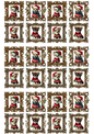 Stickerbogen – Chihuahuas in Weihnachtsmützen-Collage, Kat.-Nr. 2965
