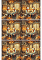 Stickerbogen – Schneemänner essen Weihnachtsessen 2 Collage Kat.-Nr. 2747