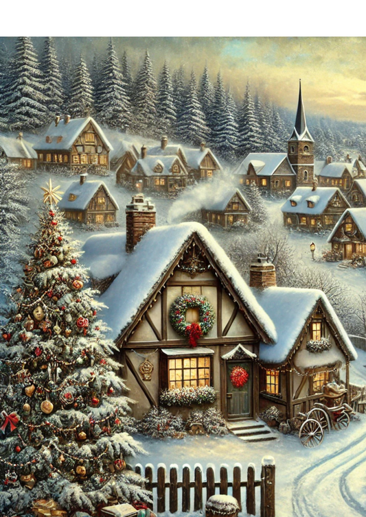 Sticker Sheet Home Christmas Time Full Cat. No. 1721