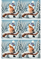 Stickerbogen Wiedehopf im Winter Collage Kat. Nr. 1829