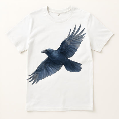 Watercolor Raven Clipart Set: Gothic Halloween Birds (Instant Download, 20 PNG, 300 DPI)
