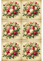 Wall Art Poster / Greeting Card / Sticker Sheet – Colorful Roses Collage Cat. No. 2018