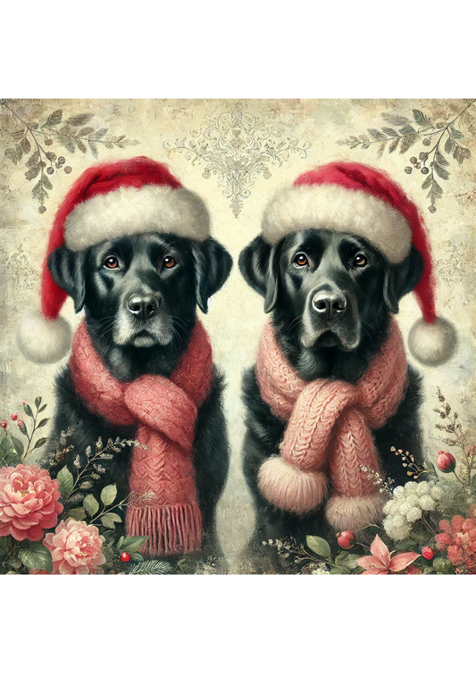 Sticker Sheet – Labradors In Hats Full Cat. No. 2864