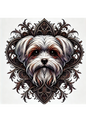 Aufkleberbogen – Maltese Gothic Style Full, Kat. Nr. 2121