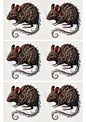 Stickerbogen – Maus im Gothic-Stil-Collage, Kat.-Nr. 2122