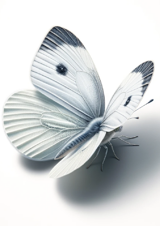 Sticker Sheet – White-tailed Cabbage Butterfly Full Cat No. 1110