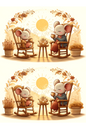 Wall Art Poster / Greeting Card / Sticker Sheet – Manga Mice Collage Cat. No. 217