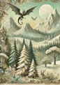 Wall Art Poster / Greeting Card / Sticker Sheet – The World of Dragon Full, Cat. No. 2169