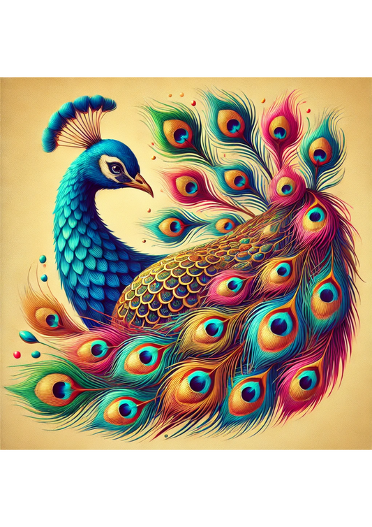 Sticker Sheet – Peacock Art Full Cat. No. 2227