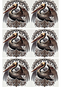 Stickerbogen – Pelican Gothic Style Collage Kat. Nr. 2228