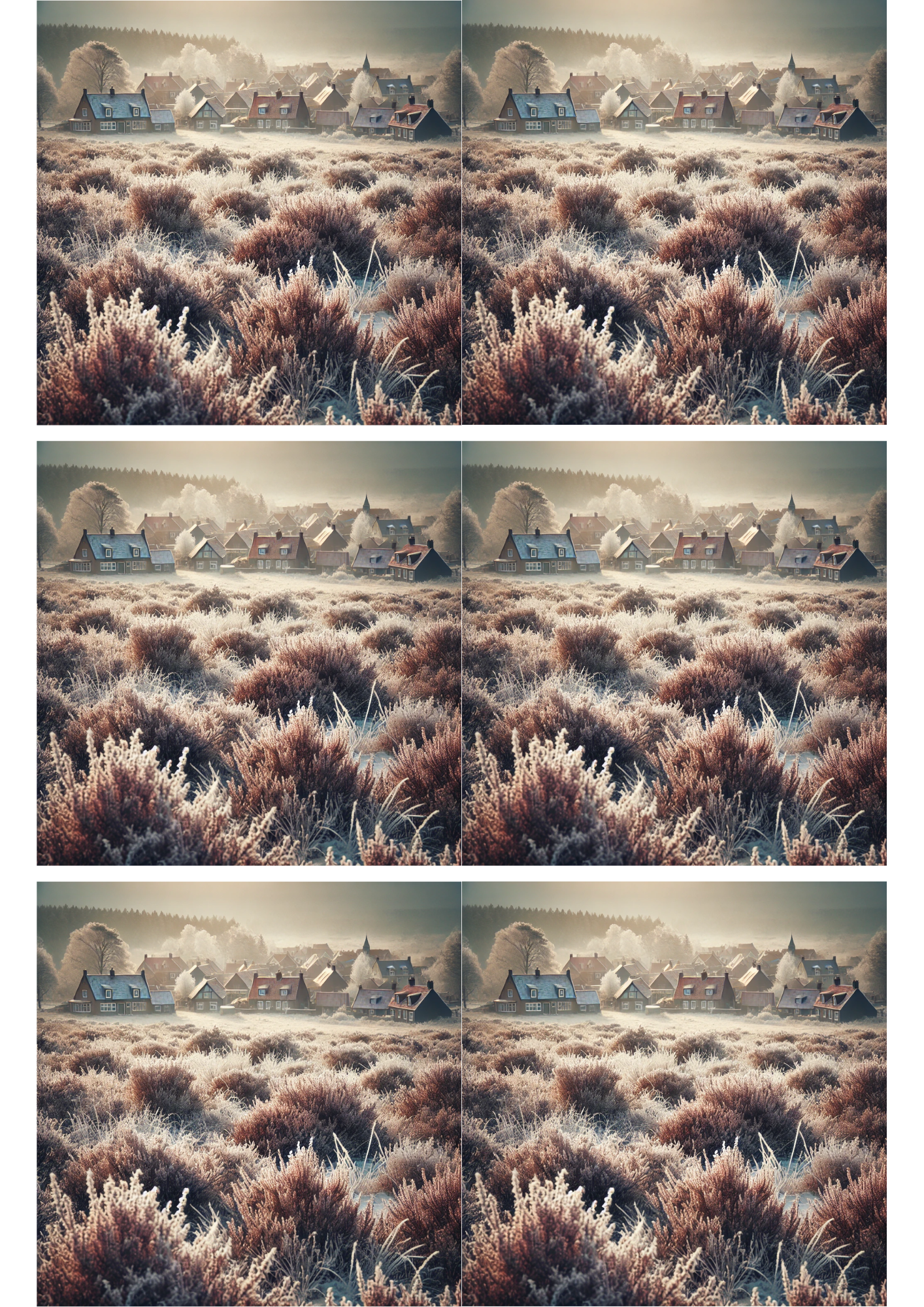 Sticker Sheet – Heather Field Collage Cat. No. 2761