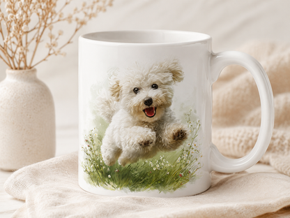 Bichon Frise Clipart Set: 16 PNG, Transparent Background Clipart(Instant Download)