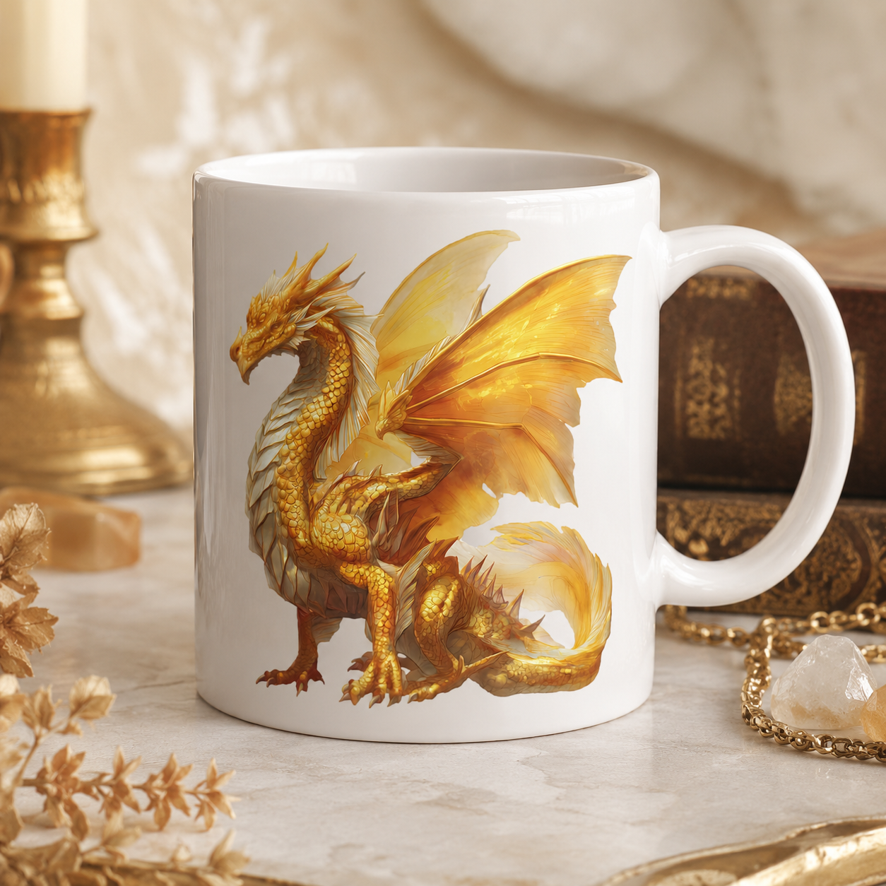 Golden Dragon Clipart Set: 16 PNG, Transparent Background Clipart (Instant Download)