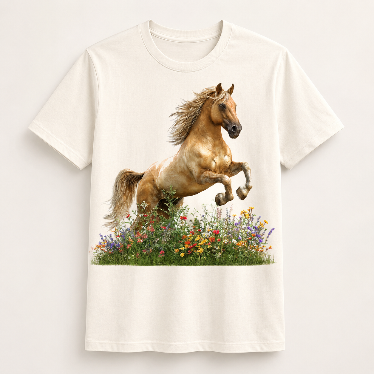 Horses In Meadow Clipart Set: 49 PNG, Transparent Background Clipart (Instant Download)