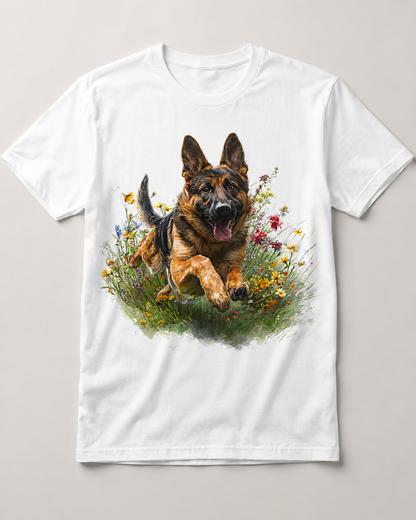 German Sheppard Dog Clipart Set: 16 PNG, Transparent Background Clipart (Instant Download)