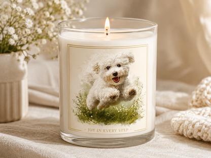 Bichon Frise Clipart Set: 16 PNG, Transparent Background Clipart(Instant Download)