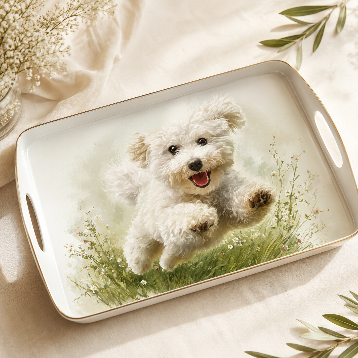 Bichon Frise Clipart Set: 16 PNG, Transparent Background Clipart(Instant Download)