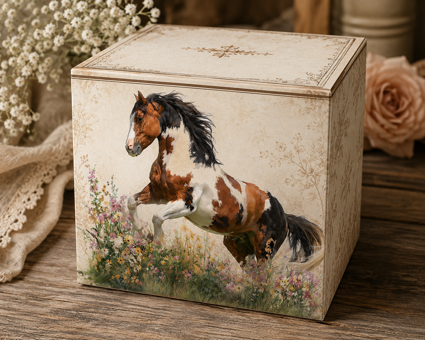 Horses In Meadow Clipart Set: 49 PNG, Transparent Background Clipart (Instant Download)