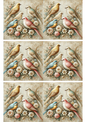 Stickerbogen – Vögel Shabby Chic Collage Kat. Nr. 2286
