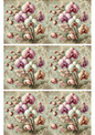 Aufkleberbogen – Orchideen, Schabby-Chic-Collage, Katze. Nr. 2497